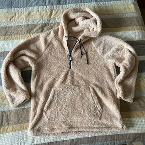 PINK Sherpa Pullover